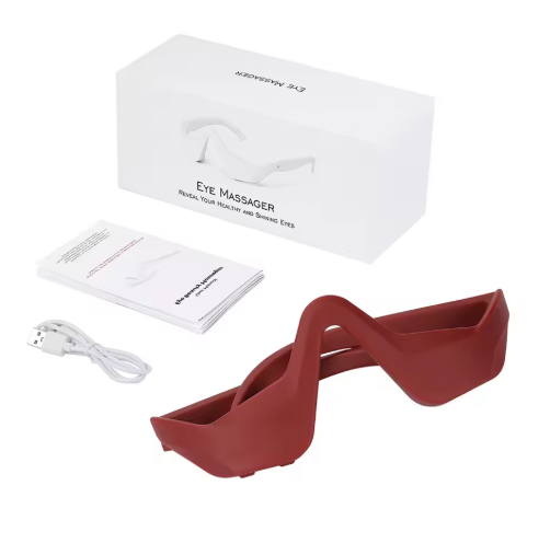 YouthBeam™ Red Light Therapy Eye Massager – Rejuvenate & Brighten Tired Eyes Instantly