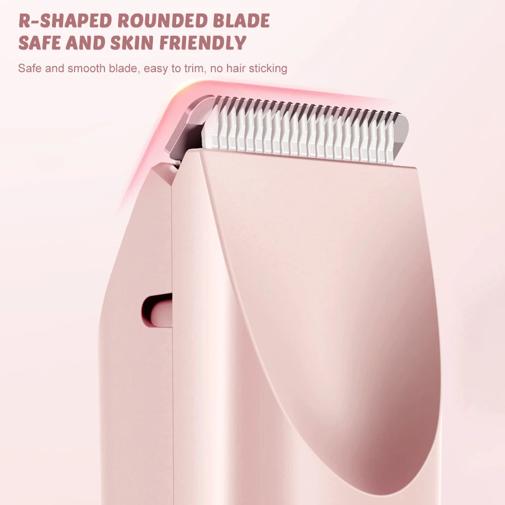 SilkyTrim™ Dual Head Hair Trimmer for Women – Precision Shaving for Face, Bikini & Body