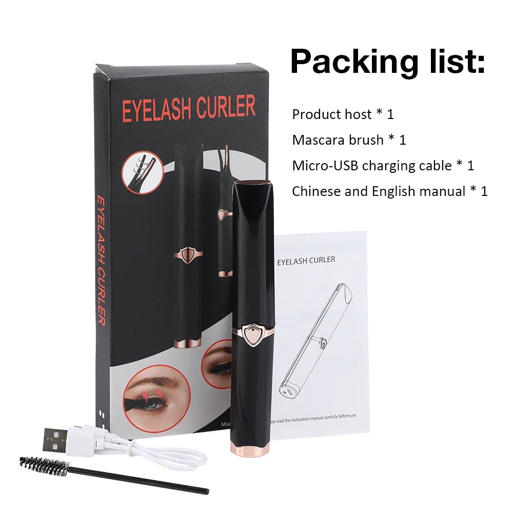 LashLuxe™ Heated Eyelash Curler – Instant Curl & All-Day Lift for Stunning, Long-Lasting Lashes